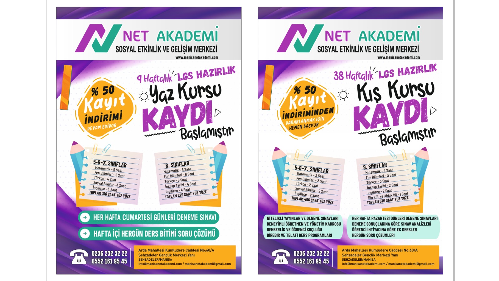 Yaz Kış Kursları